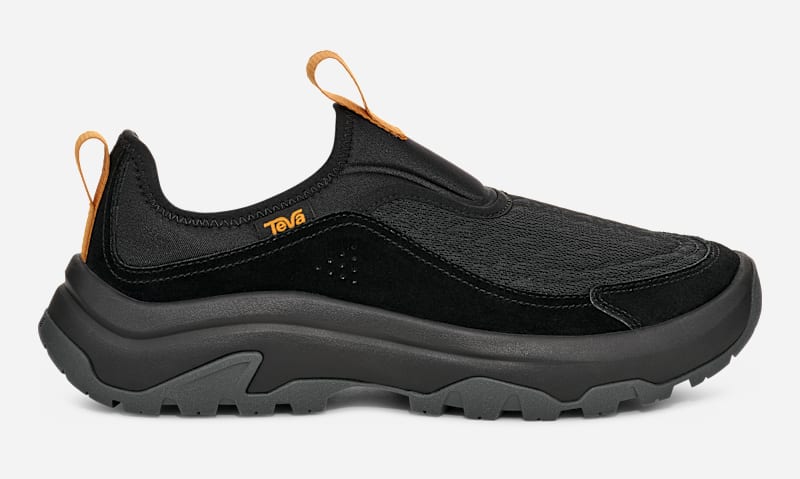 Men's TEVA Hurricane Daybreaker Slip On Shoes in Black, Size 11