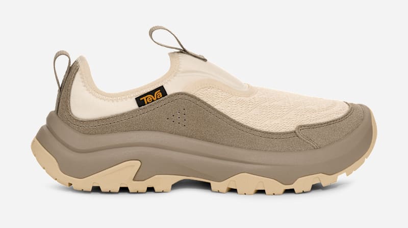 Women's TEVA Hurricane Daybreaker Slip On Shoes in Desert Taupe/Cloud Cream, Size 9